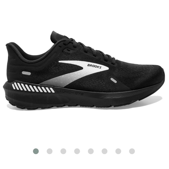 Brooks Other - New - Brooks Launch GTS 9 Mens - Black/White - Size 15 Wide